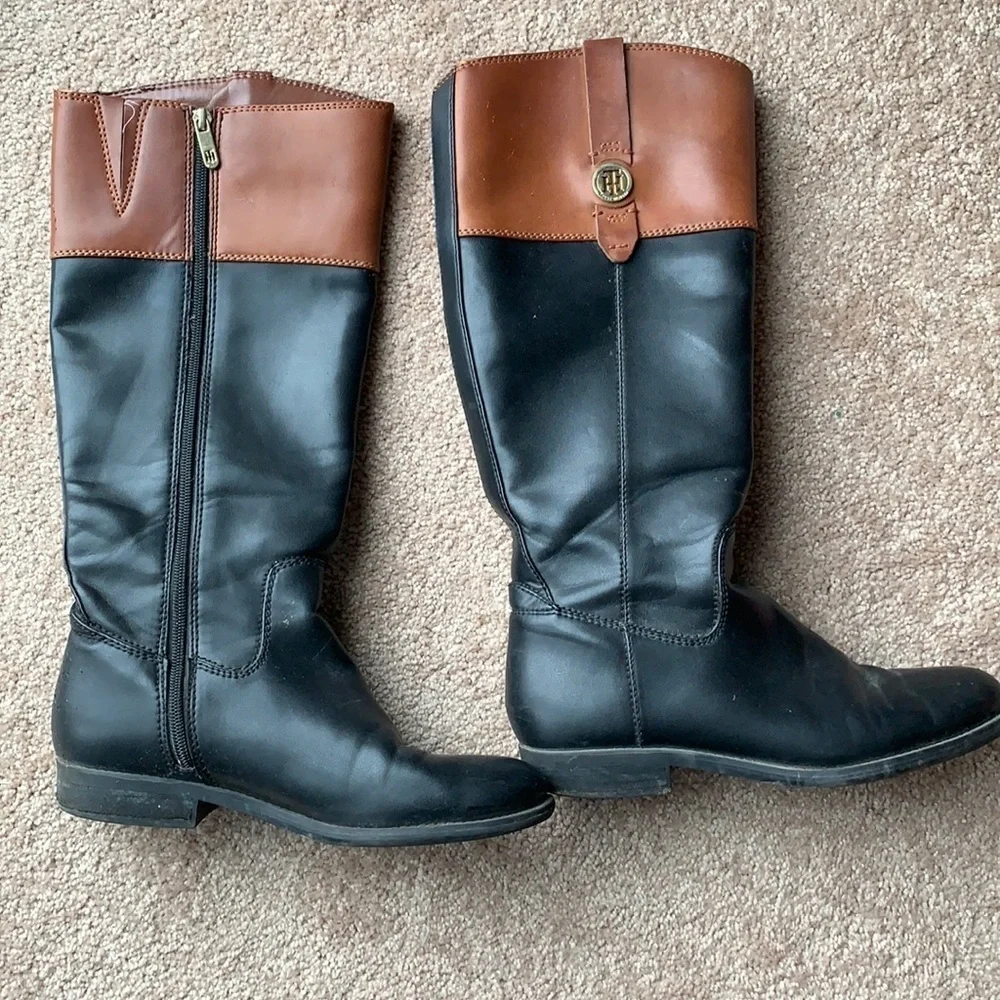 Tommy Hilfiger knee high boots
